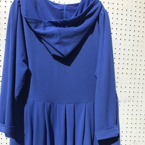 Tailored Tunic Length Hoodie